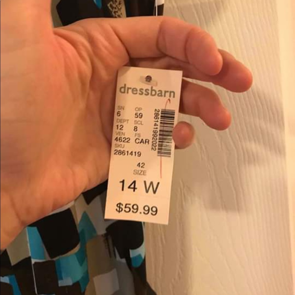 New dress with black belt